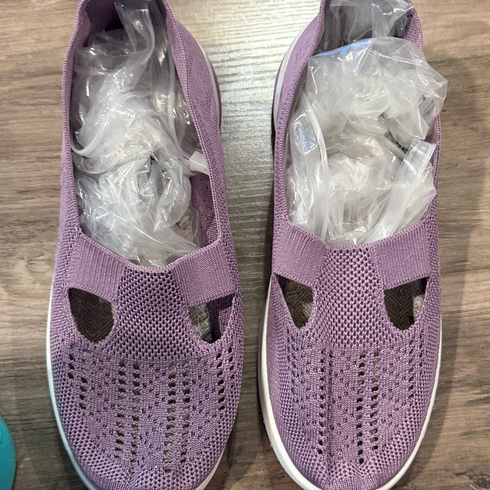 Women's Purple Slip-On Shoes
